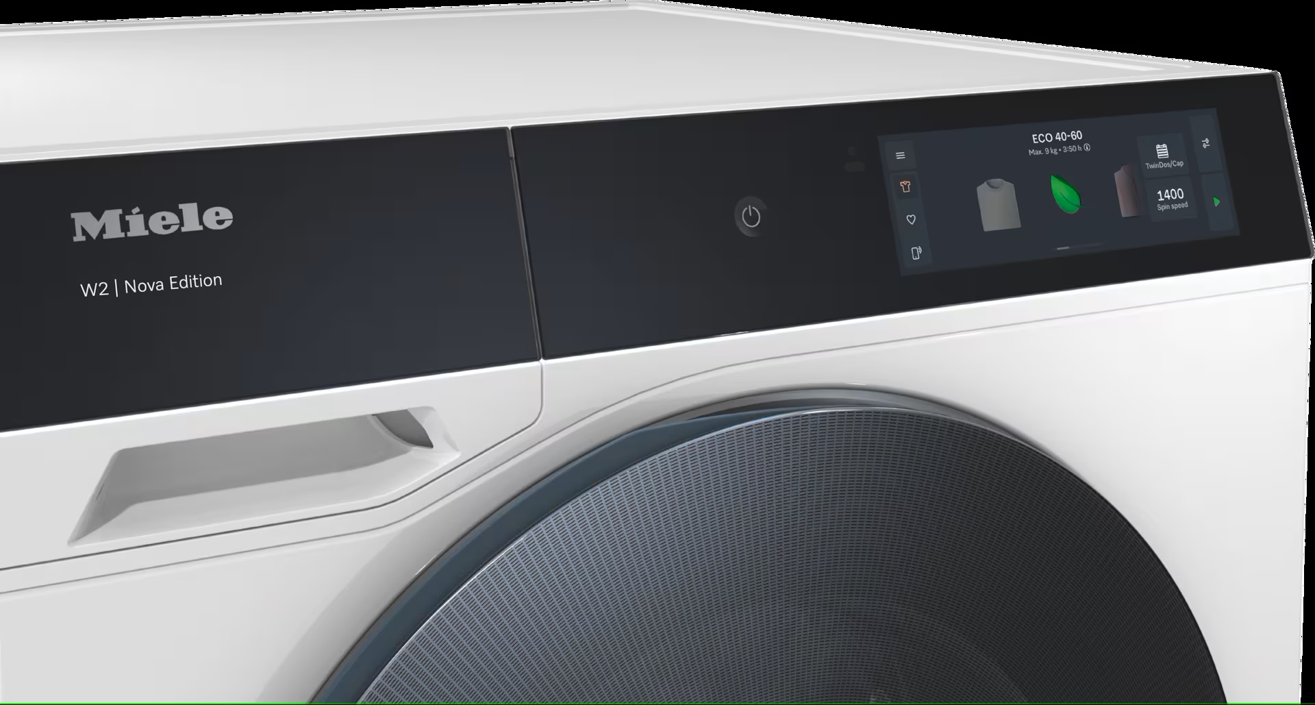 pračka miele WQ 100 WPS nova edition displej